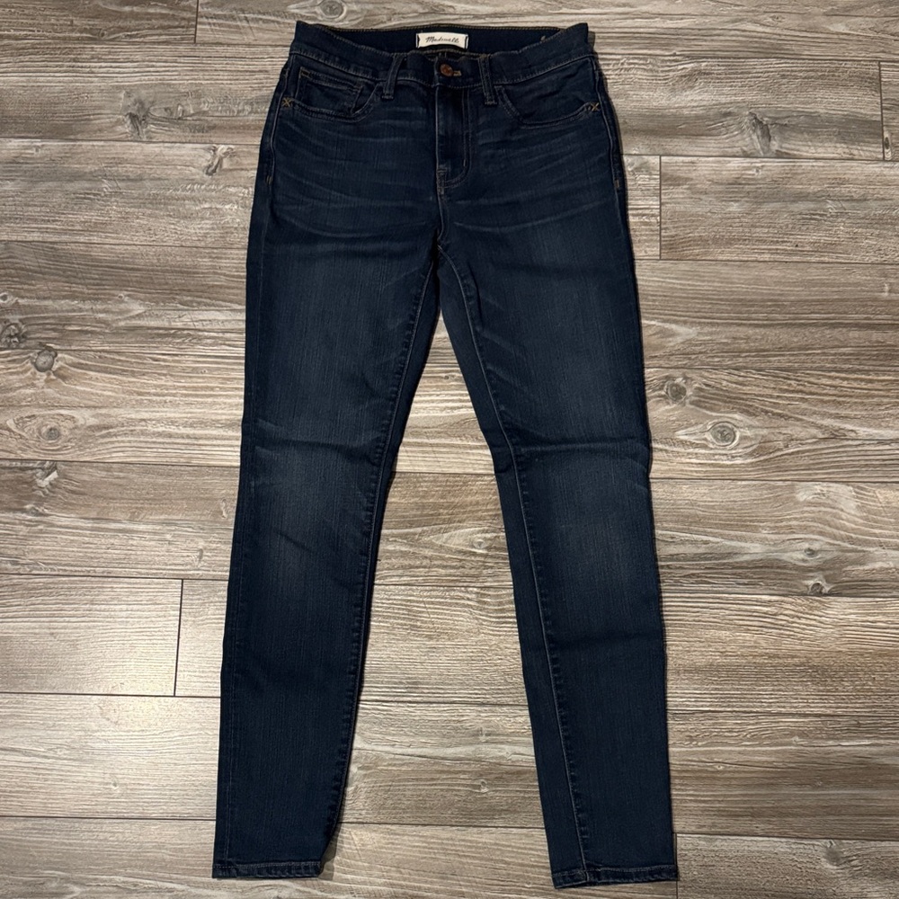 Madewell Dark Blue Women's Roadtripper Skinny Jeans